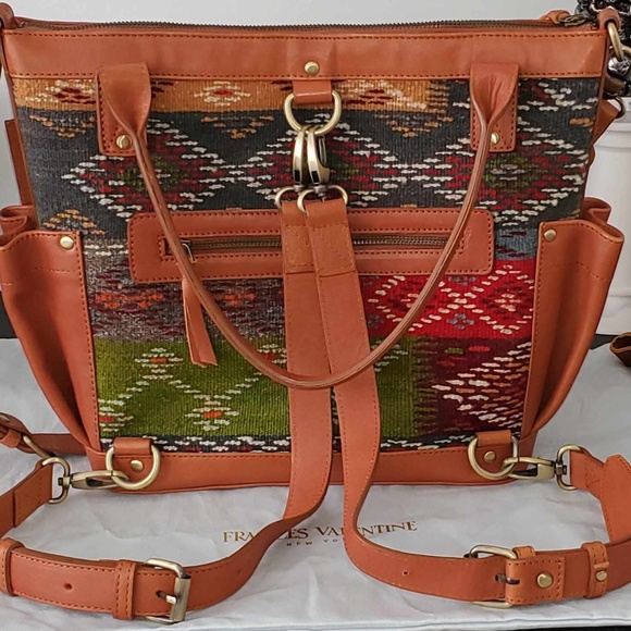 Nena and Co OOAK The Perfect Bag Medium-Morocco Collection-Sheepskin Leather EUC - Picture 1 of 2
